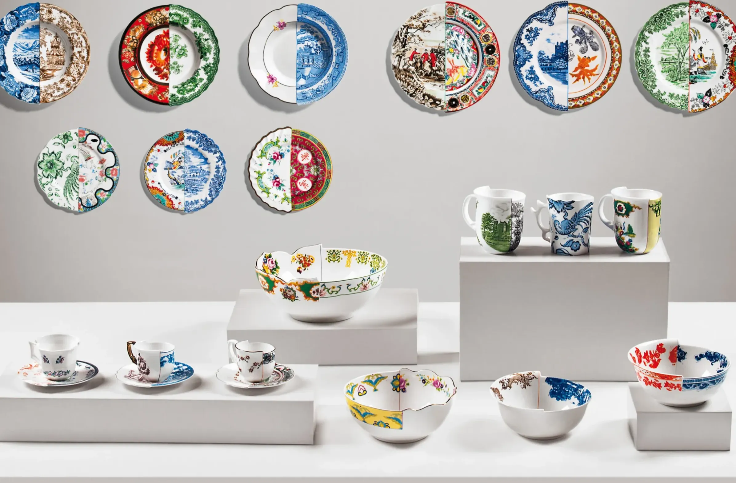 Assiette Creuse Hybrid Ceramique O 25,4 Cm - Seletti