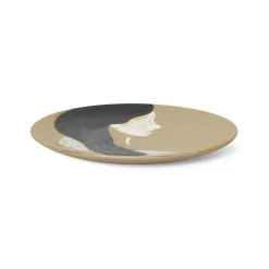 Assiette De Presentation Ceramic Ceramique / O 37,5 Cm - Peut Etre Fixee Au Mur - Ferm Living
