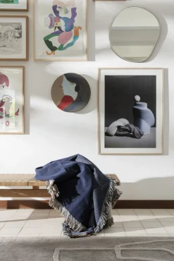 Assiette De Presentation Ceramic Ceramique / O 37,5 Cm - Peut Etre Fixee Au Mur - Ferm Living