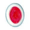 Assiette Friday Night Ceramique Rouge / 17 X 22 Cm - Peint A La Main - Laetitia Rouget