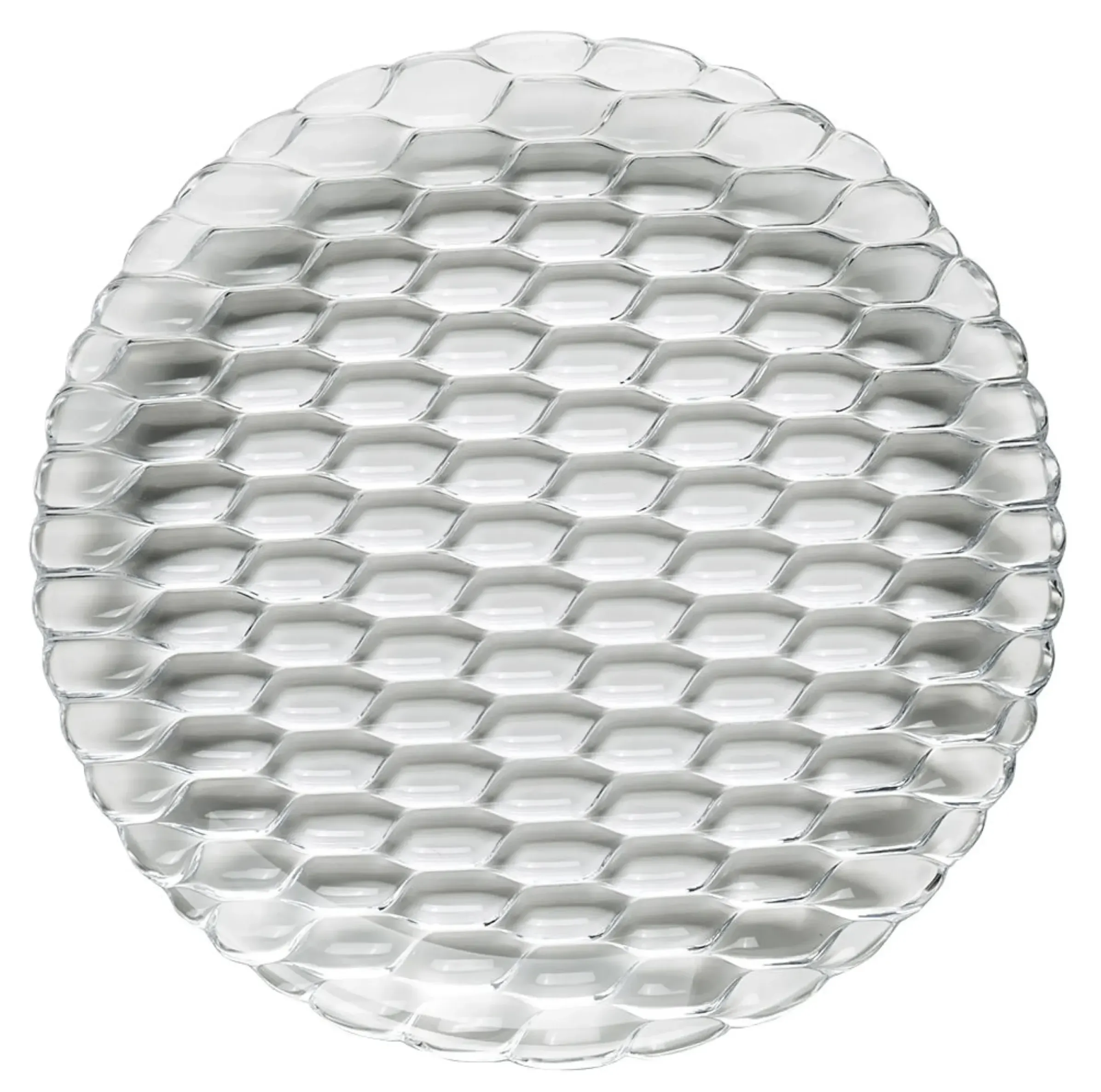 Assiette Jellies Family Plastique Transparent / O 27 Cm - Kartell
