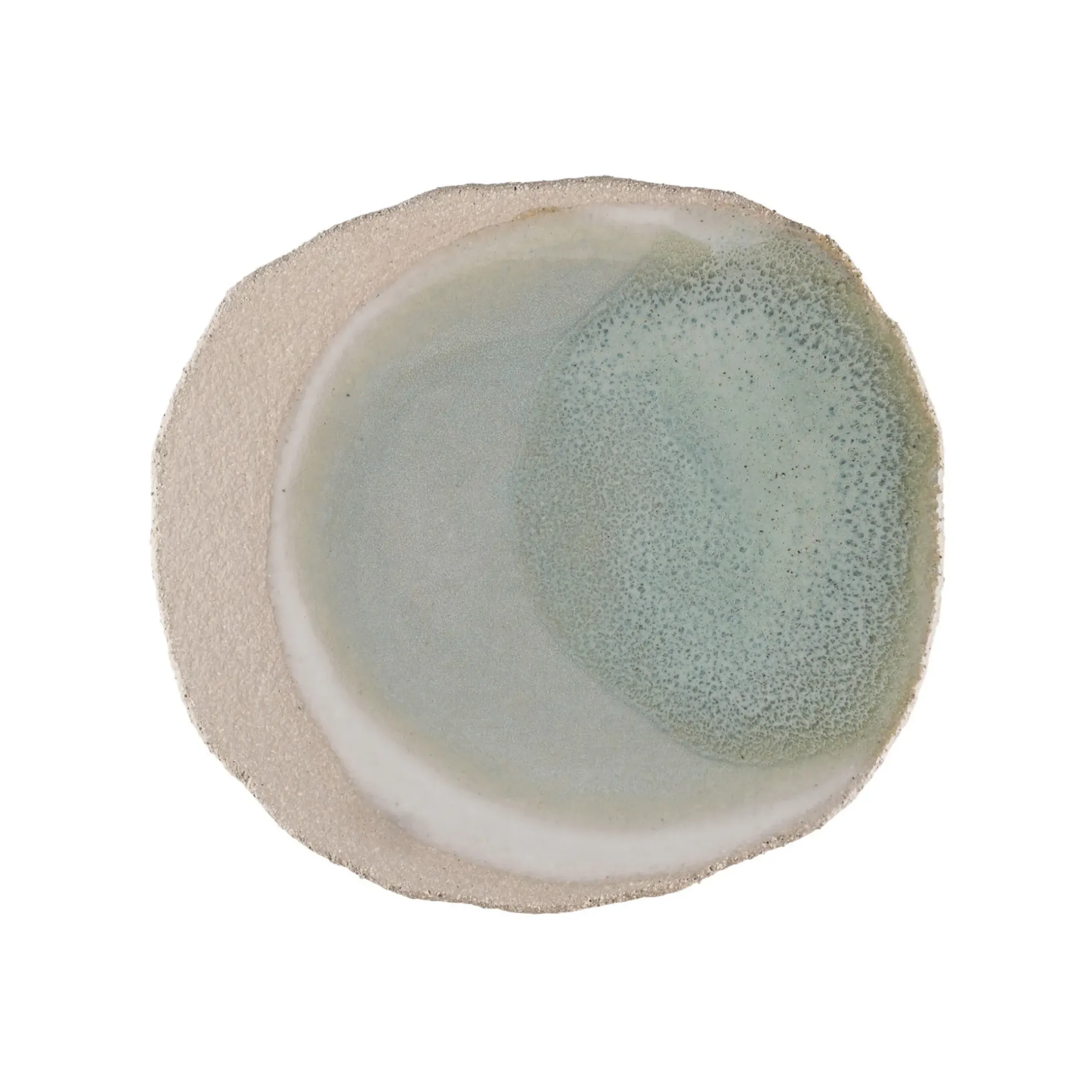 Assiette Wabi Ceramique/ 27 X 30 Cm - Gres Fait Main - Jars Ceramistes