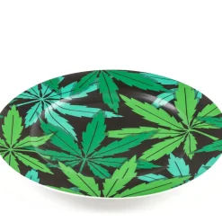 Assiette Weed Ceramique / Porcelaine - O 27 Cm - Seletti