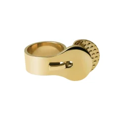 Bague Venusia - Trama Metal / Large - Alessi