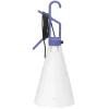 Baladeuse Mayday Indoor Plastique Violet / Polypropylene Recycle - H 53 Cm - Flos