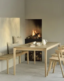 Banc Bok Bois Naturel / L 126 Cm - Chene Massif - Ethnicraft