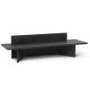 Banc Oblique Bois/ Console Basse - L 120 Cm - Ferm Living
