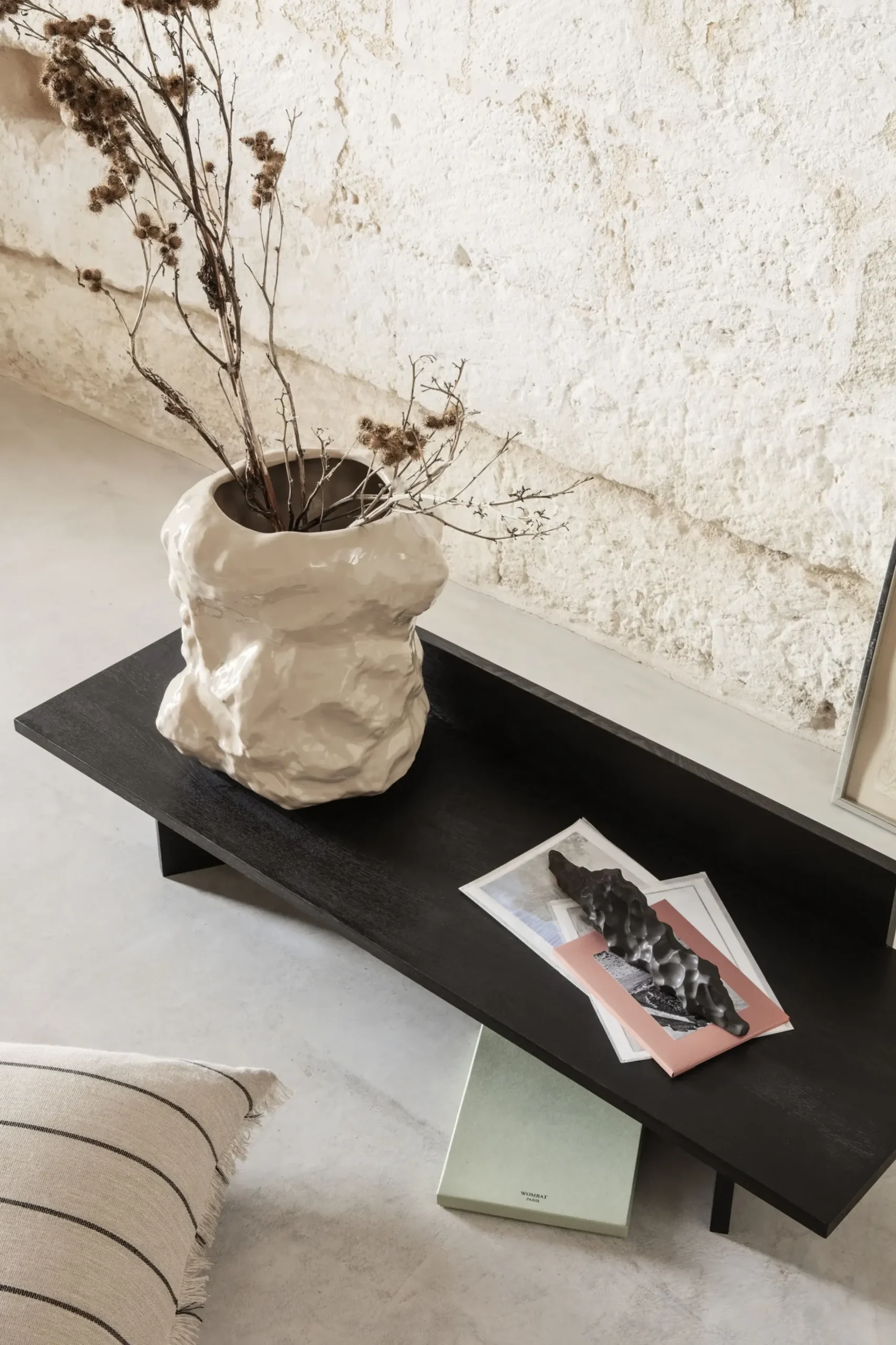 Banc Oblique Bois/ Console Basse - L 120 Cm - Ferm Living