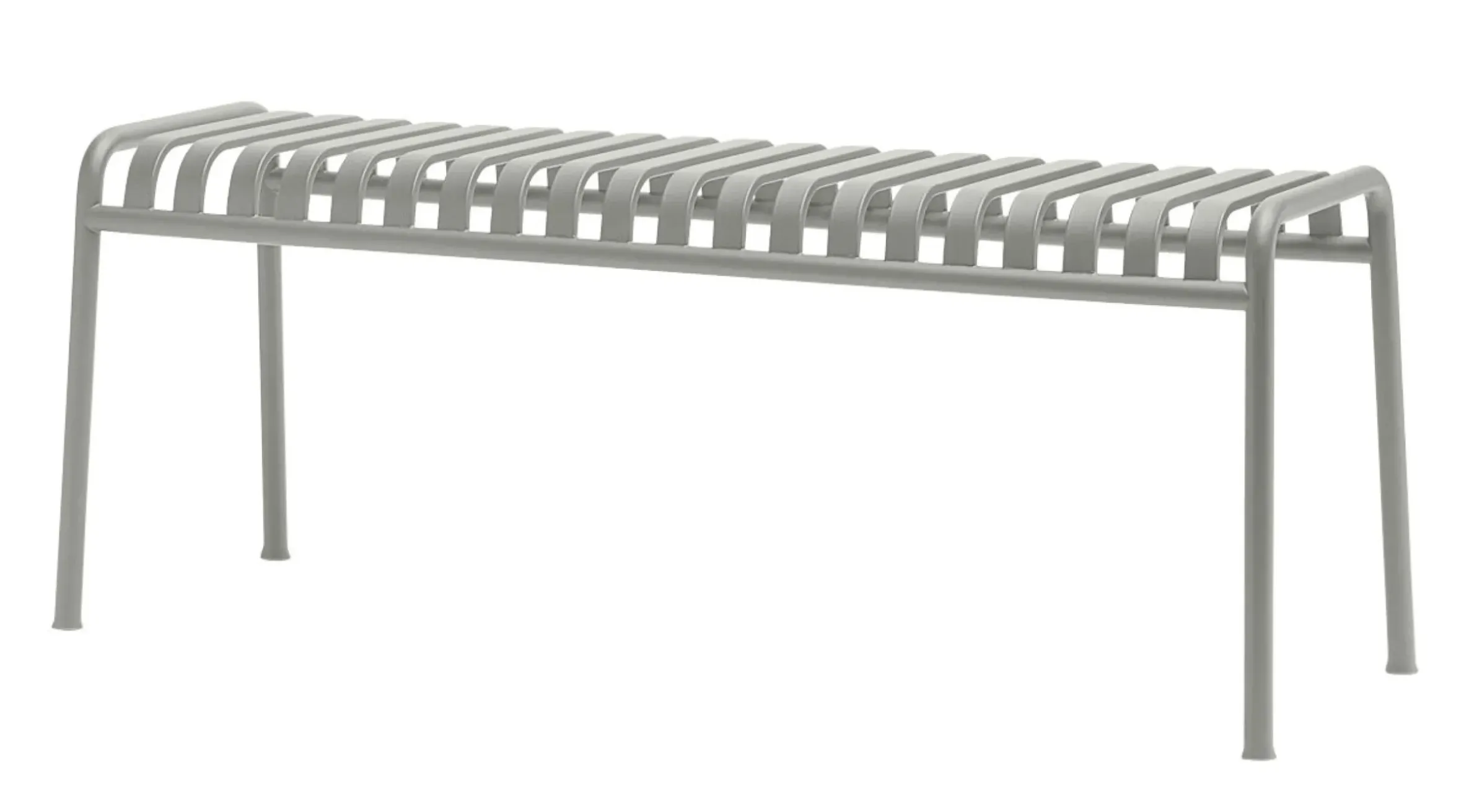 Banc Palissade Metal Gris / L 120 Cm - R & E Bouroullec - Hay