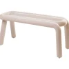 Banc Rembourre Bold Tissu Beige / L 100 Cm - Moustache