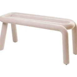 Banc Rembourre Bold Tissu Beige / L 100 Cm - Moustache
