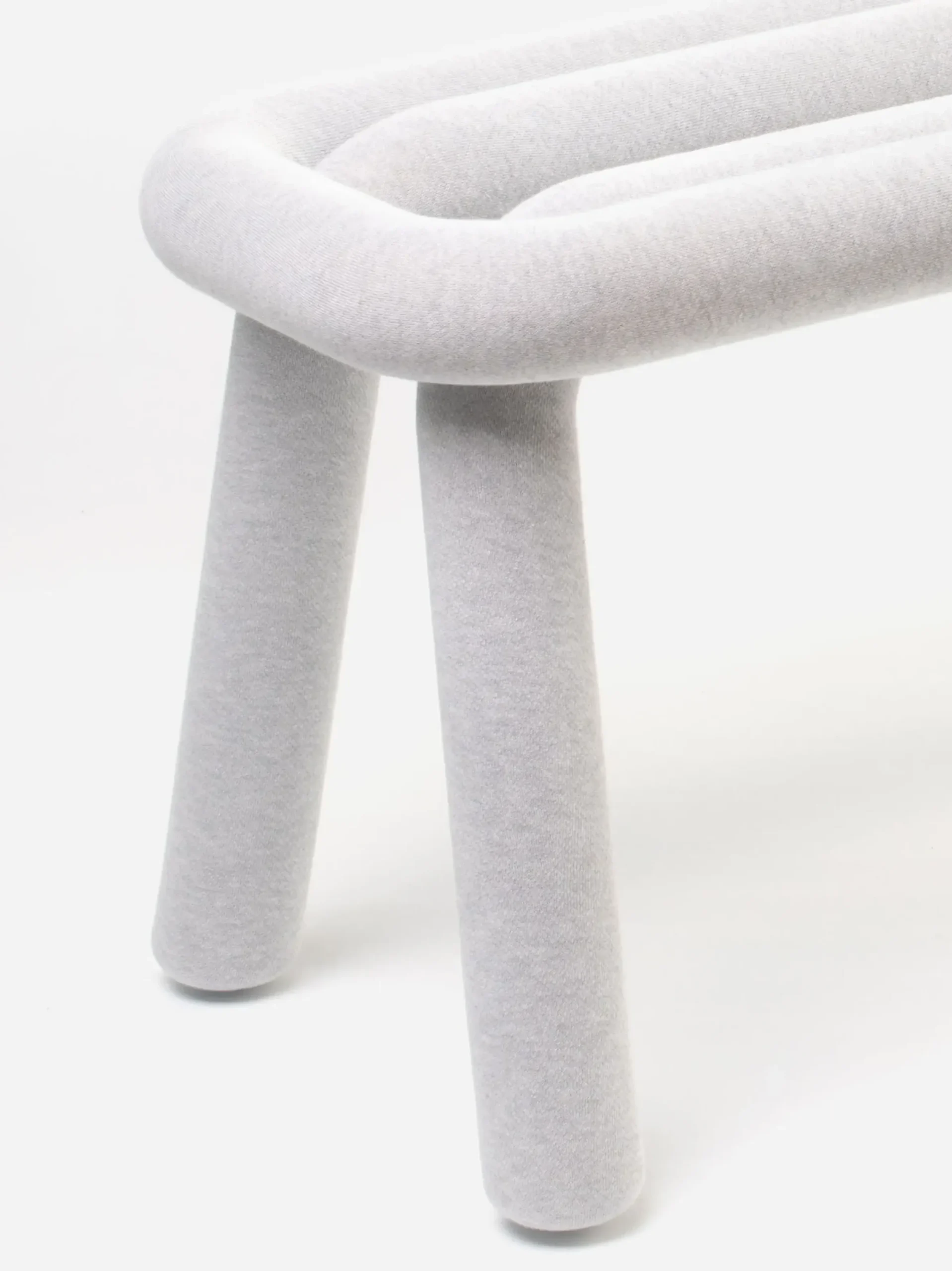Banc Rembourre Bold Tissu Gris / L 100 Cm - Moustache