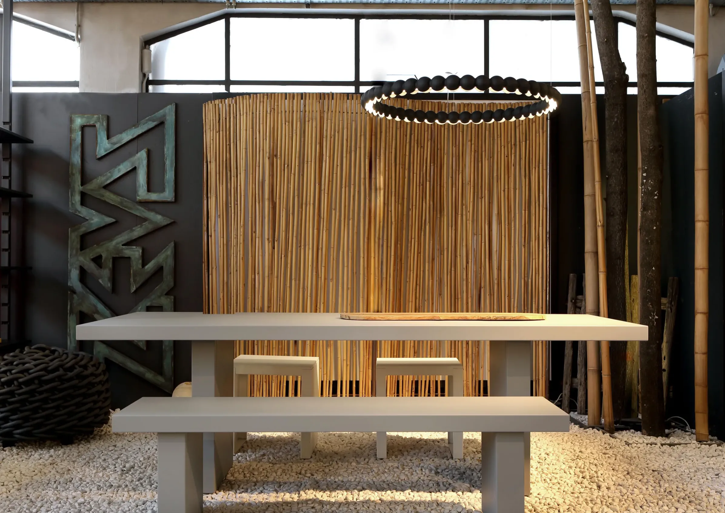 Banc Tommaso Outdoor Metal Gris / L 160 Cm - Zeus