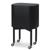 Bar Loud Bois/ Roulettes - 60 X 39 X H 99 Cm - Northern