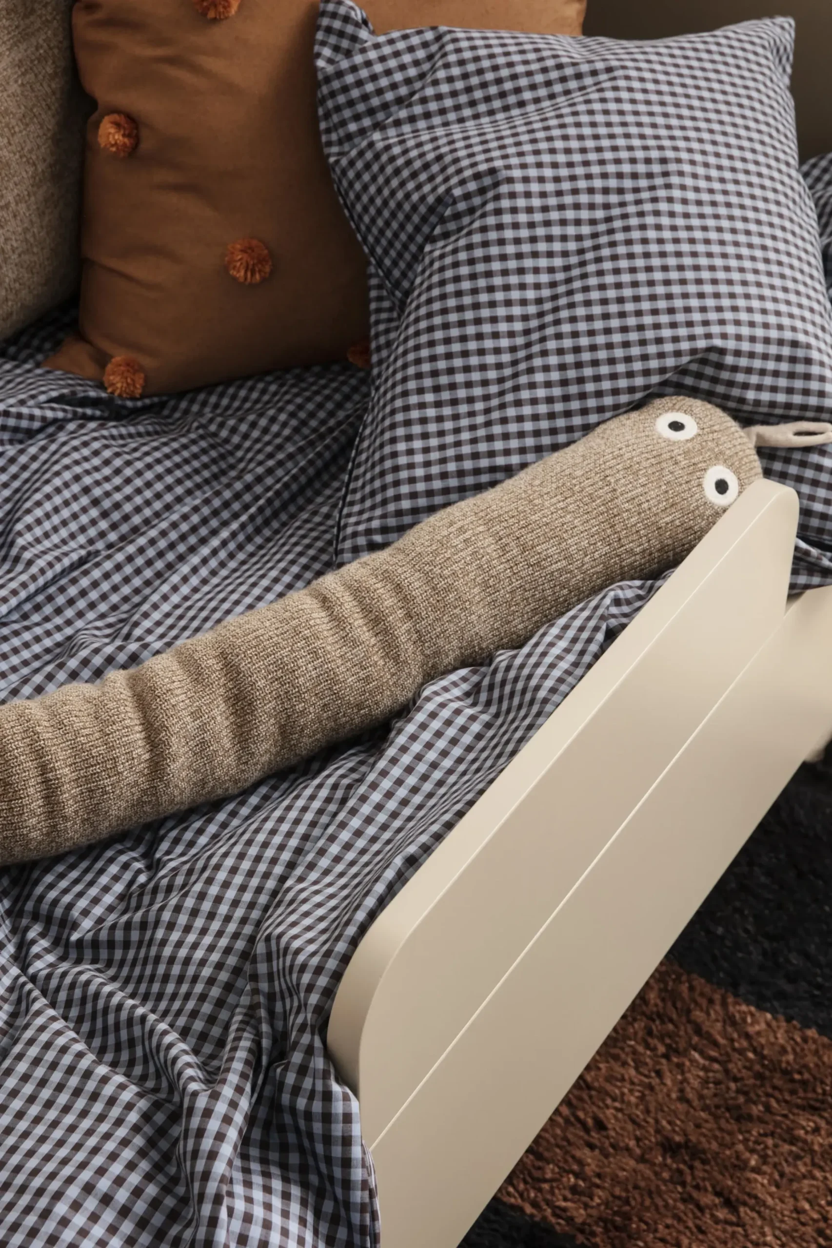Barriere Bois Beige Pour Lit Enfant Sill / L 50 Cm - Ferm Living