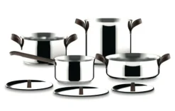 Batterie De Cuisine Edo Metal / 7 Pieces - Alessi