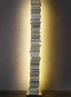 Bibliotheque Lumineuse Ptolomeo Luce Metal/ Led - H 160 Cm - Opinion Ciatti