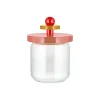 Bocal Hermetique / By Ettore Sottsass - 75 Cl Verre Bois/ Alessi 100 Values Collection - Alessi