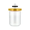 Bocal Hermetique / By Ettore Sottsass - 100 Cl Verre Bois/ Alessi 100 Values Collection - Alessi