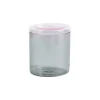 Bocal Hermetique Large Verre Gris / O 12 X H 13,5 Cm - 1 L / Verre - Hay