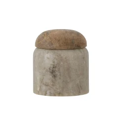 Bocal Payana Pierre / Marbre - O 8 X H 8 Cm - Bloomingville