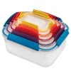 Boite Hermetique Nest Lock Plastique Multicolore / Set De 5 Emboitables - Multi-Tailles - Joseph Joseph