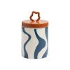 Boite Liquid Ceramique / O 10.5 X H 18 Cm - Ceramique - & Klevering