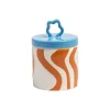 Boite Liquid Ceramique / O 10.5 X H 15 Cm - Ceramique - & Klevering