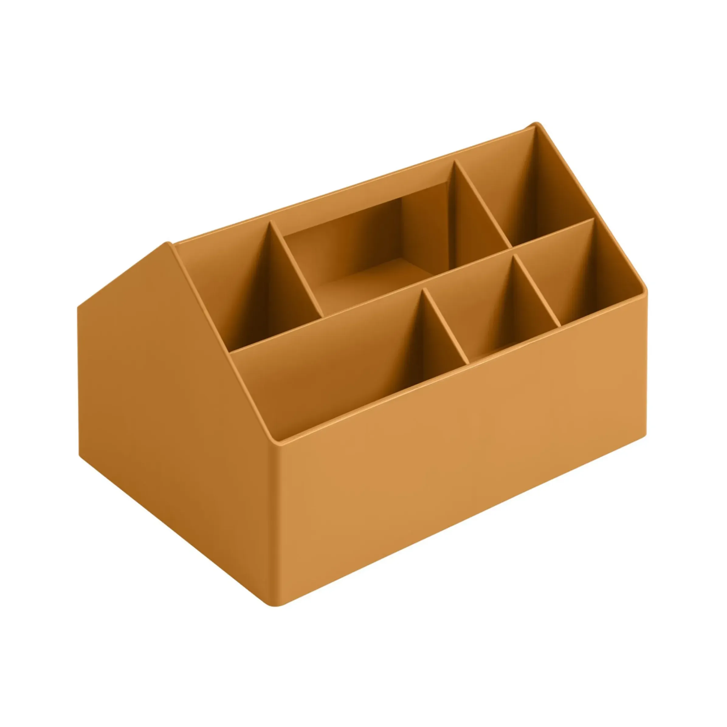 Boite Sketch Plastique Orange Marron / 26 X 17,5 Cm - Plastique Recycle - Muuto