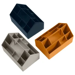 Boite Sketch Plastique Orange Marron / 26 X 17,5 Cm - Plastique Recycle - Muuto