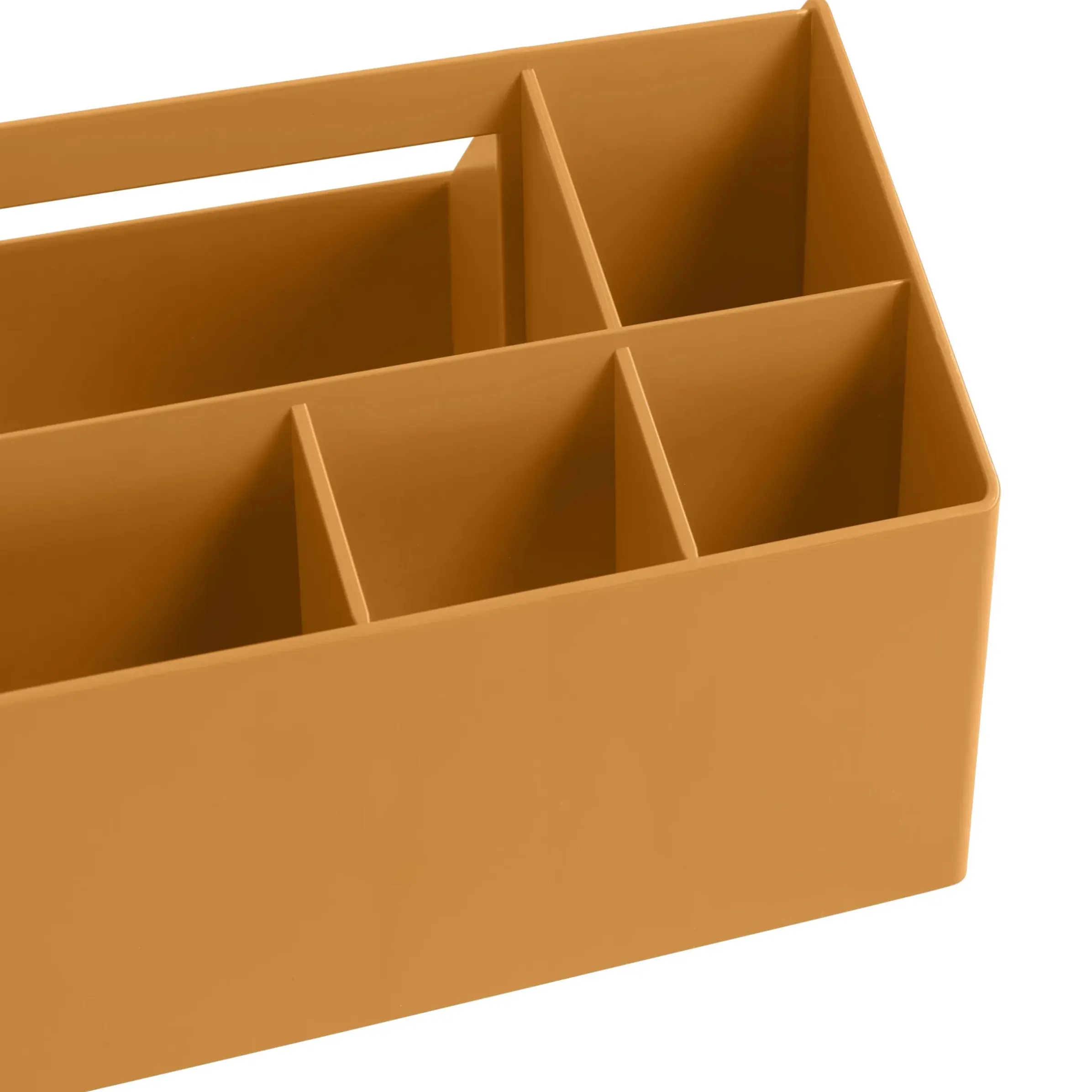 Boite Sketch Plastique Orange Marron / 26 X 17,5 Cm - Plastique Recycle - Muuto