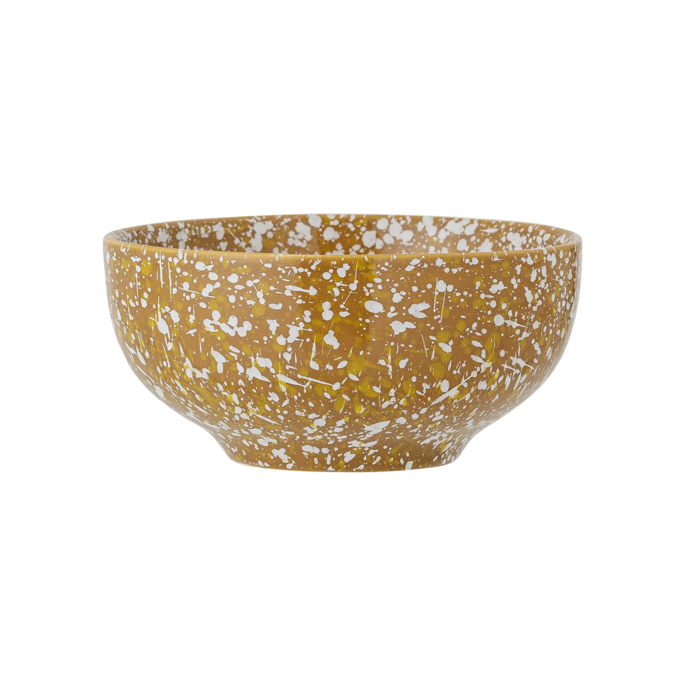 Bol Carmel Ceramique Jaune Marron / Gres - O 15,5 X H 8 Cm - Bloomingville