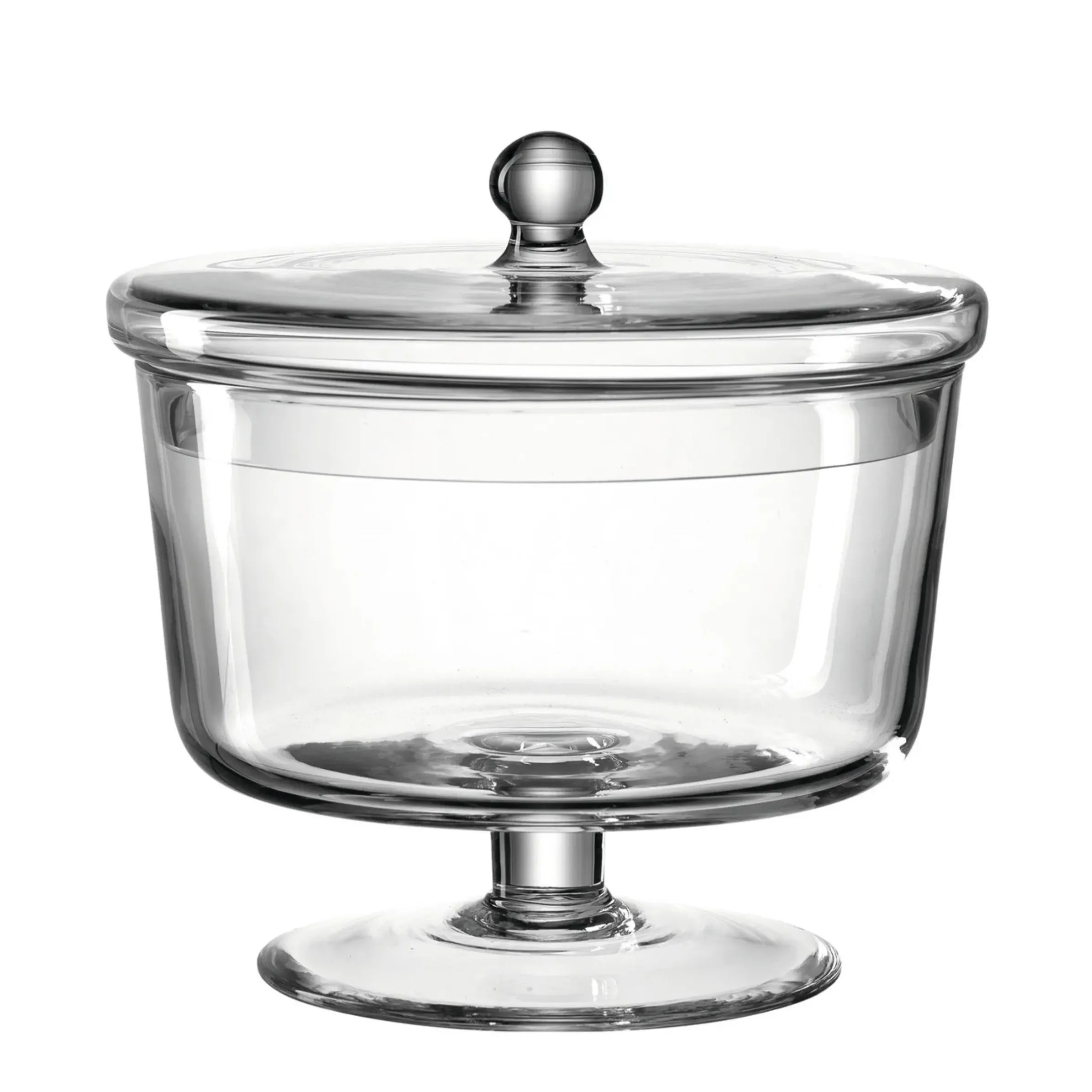 Bonbonniere Poesia Verre / O 18 X H 18 Cm - Verre - Leonardo