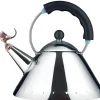 Bouilloire Tea Rex Noir Metal / Edition Anniversaire 30 Ans - 2 Litres / Induction - Alessi