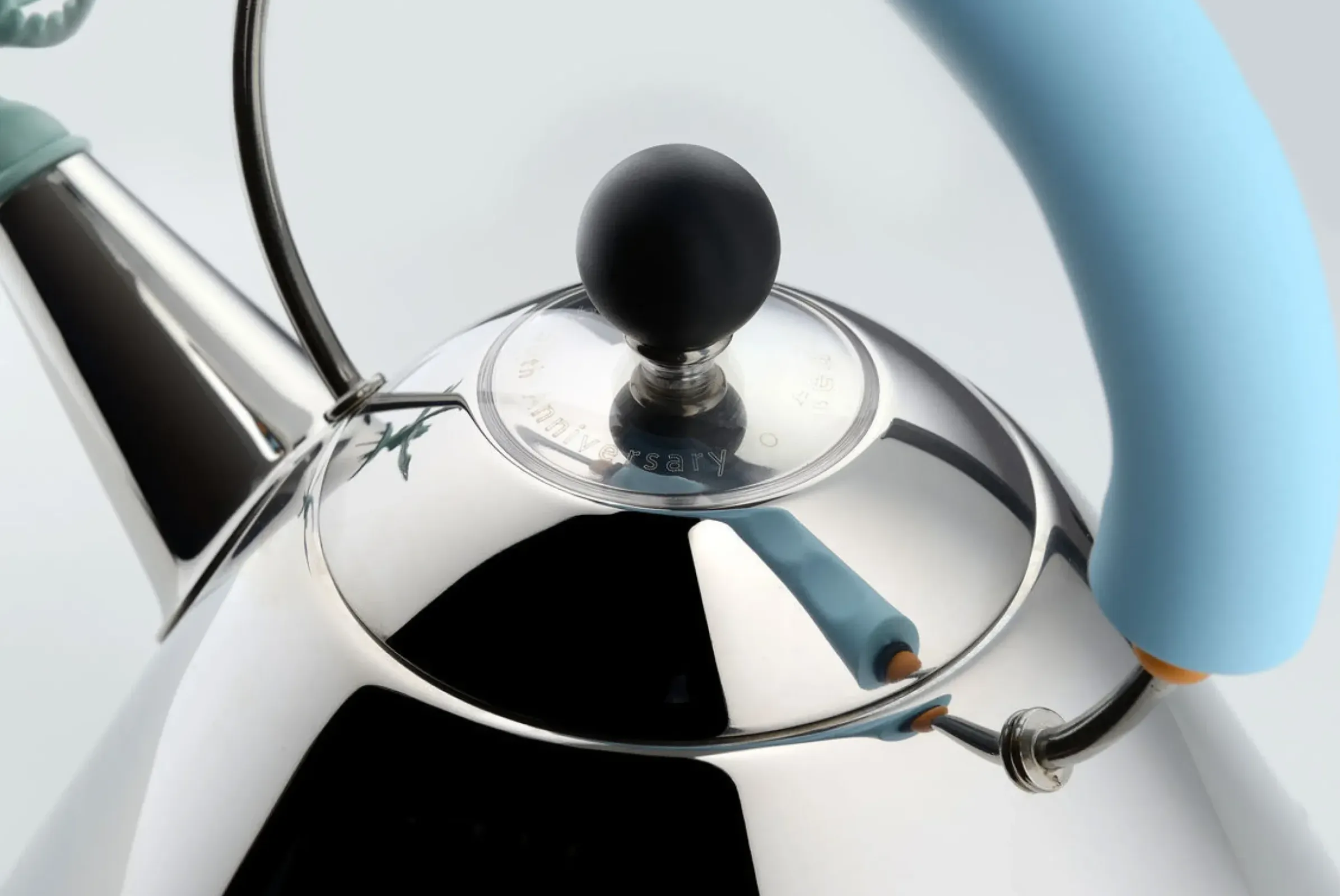 Bouilloire Tea Rex Noir Metal / Edition Anniversaire 30 Ans - 2 Litres / Induction - Alessi