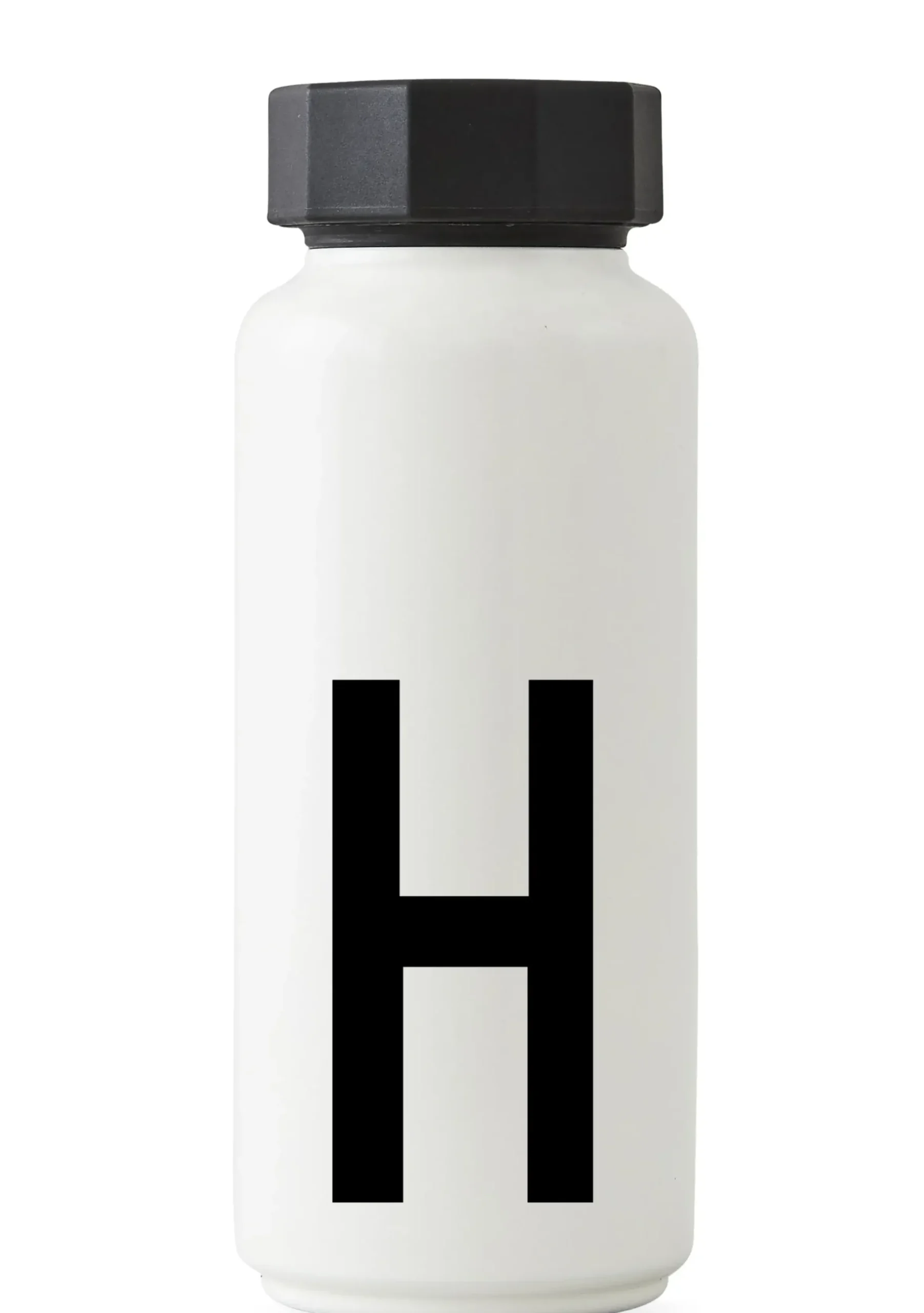 Bouteille Isotherme A-Z Metal / 500 Ml - Lettre H - Design Letters