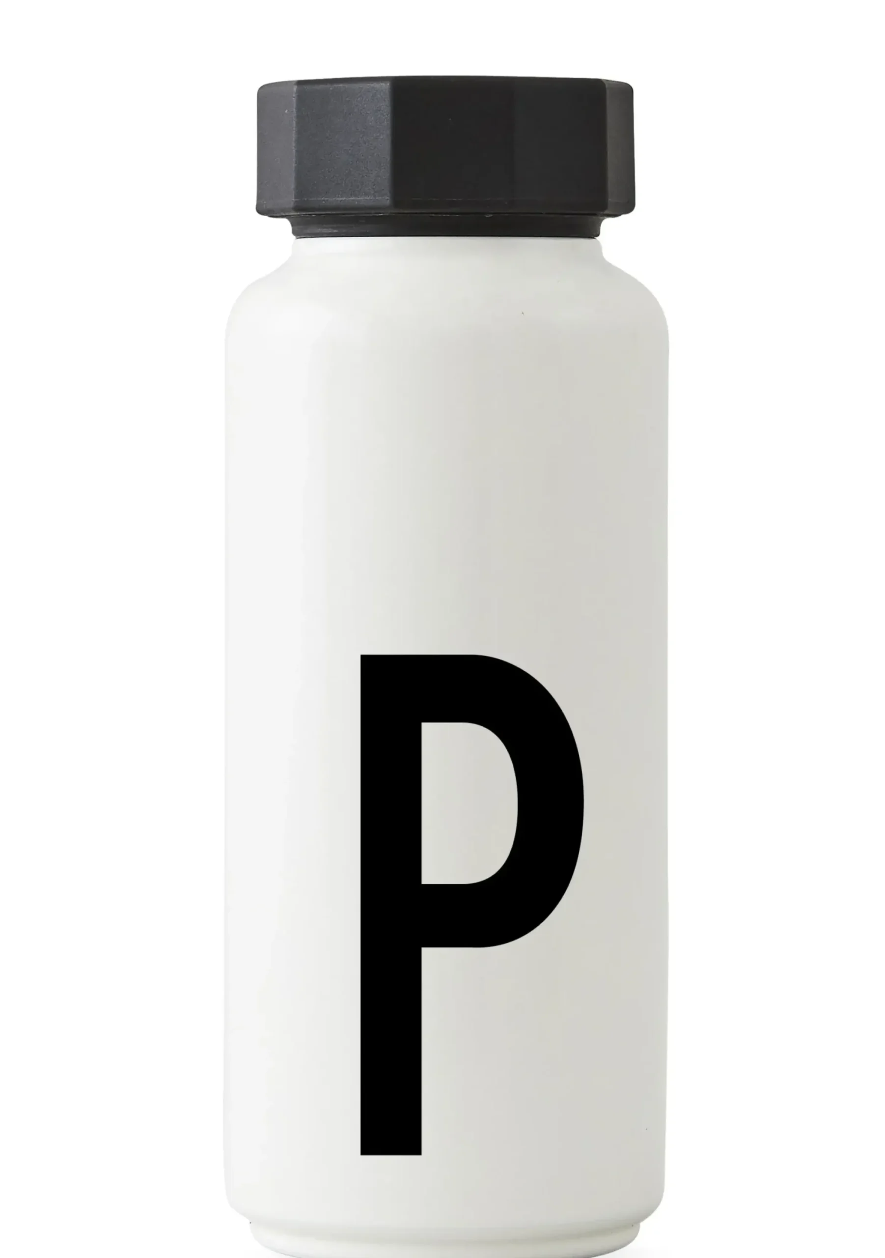 Bouteille Isotherme A-Z Metal / 500 Ml - Lettre P - Design Letters