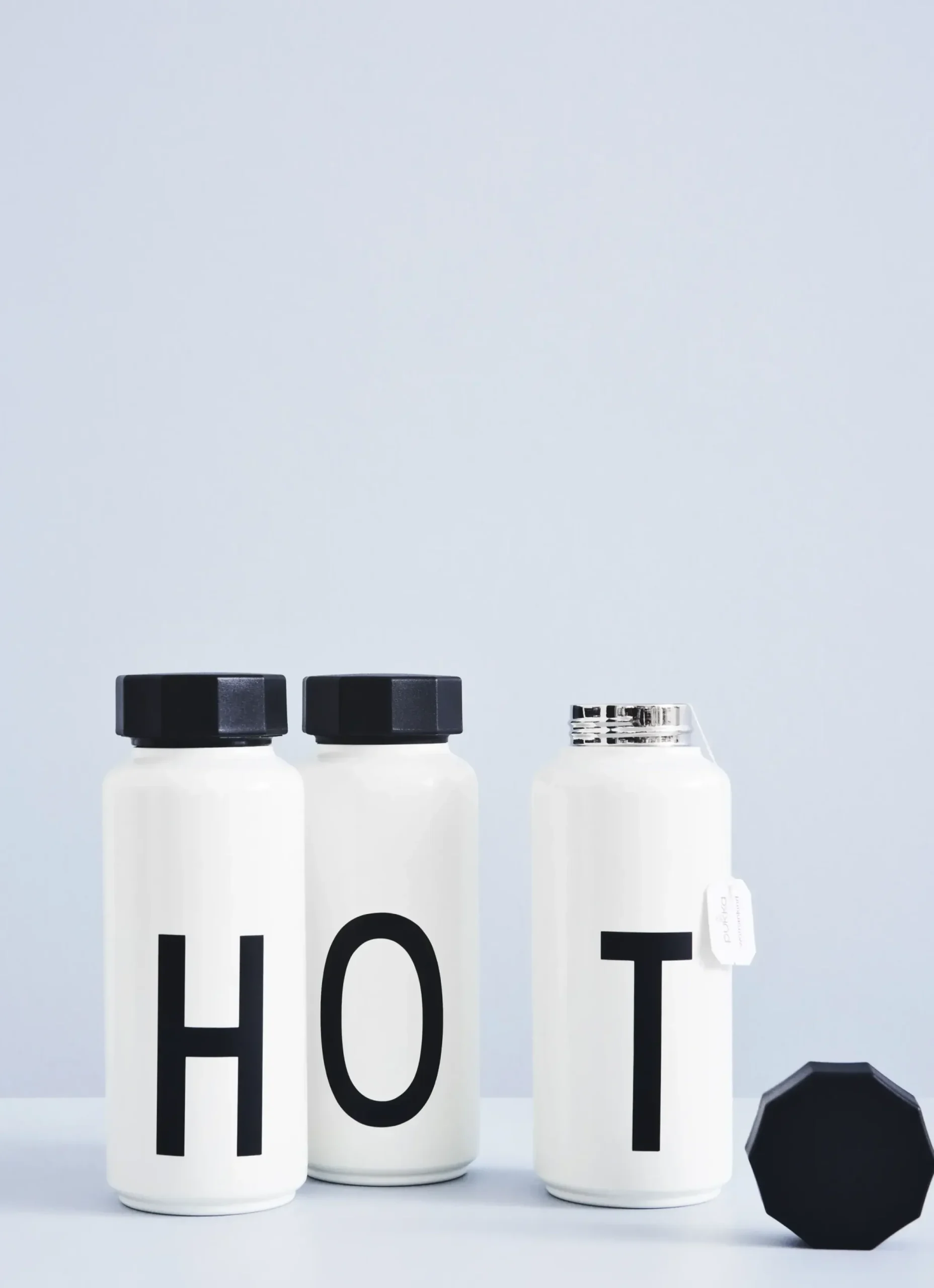 Bouteille Isotherme A-Z Metal / 500 Ml - Lettre Q - Design Letters