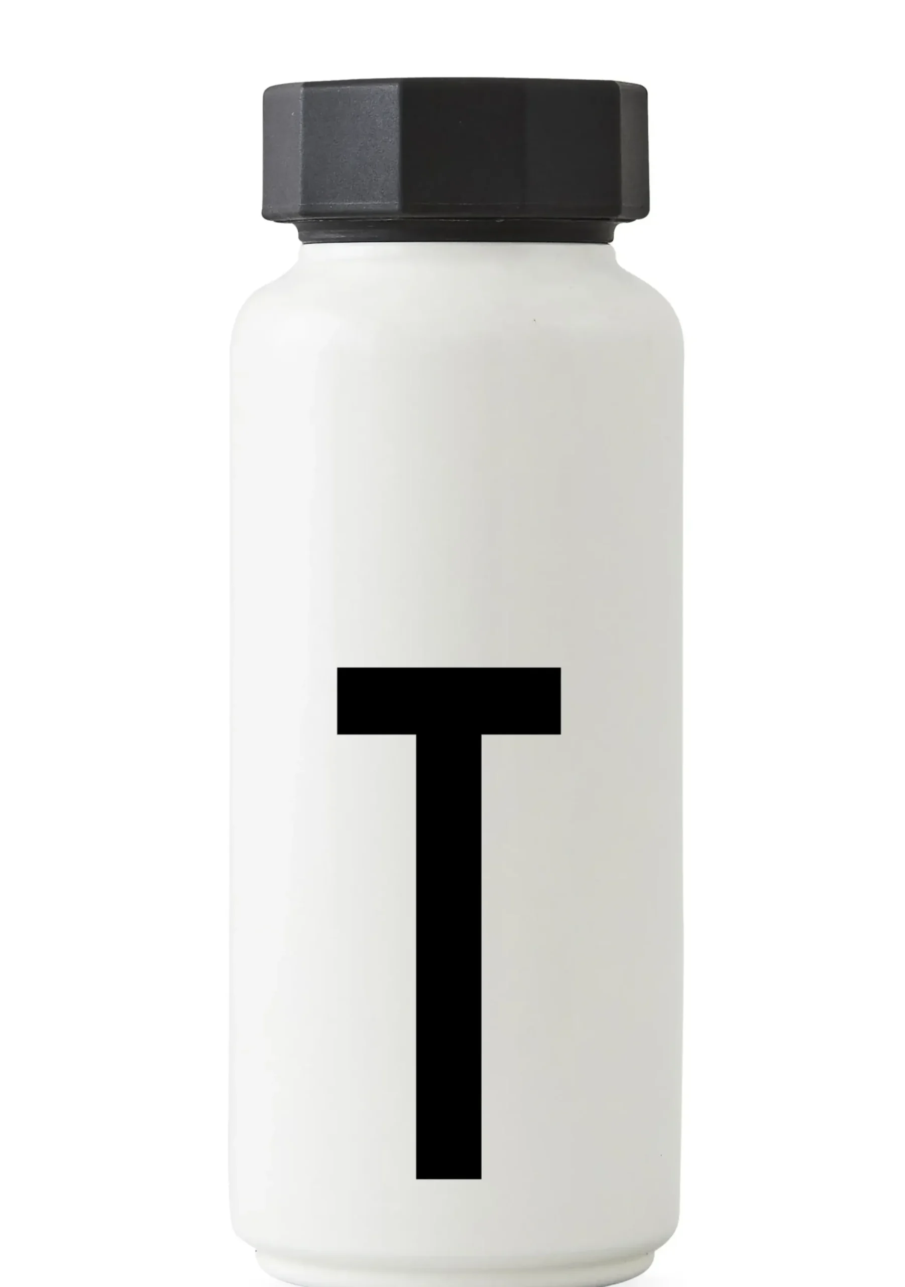 Bouteille Isotherme A-Z Metal / 500 Ml - Lettre T - Design Letters