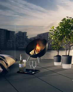 Brasero Fireglobe Metal / O 64 X H 75 Cm - Eva Solo