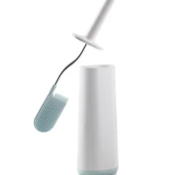 Brosse Wc Flex Plastique Blanc Bleu / Tete Flexible - Abs - Joseph Joseph