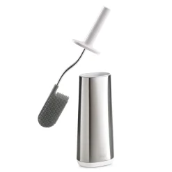 Brosse Wc Flex Steel Metal / Tete Flexible - Acier - Joseph Joseph