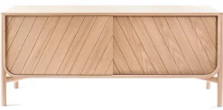 Buffet Marius Bois Naturel / Meuble Tv - L 155 X H 65 Cm - Harto