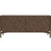 Buffet Marius Bois Naturel / Meuble Tv - L 155 X H 65 Cm - Harto