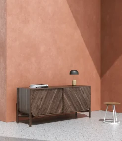 Buffet Marius Bois Naturel / Meuble Tv - L 155 X H 65 Cm - Harto