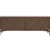 Buffet Marius Bois Naturel / Meuble Tv - L 185 X H 65 Cm - Harto