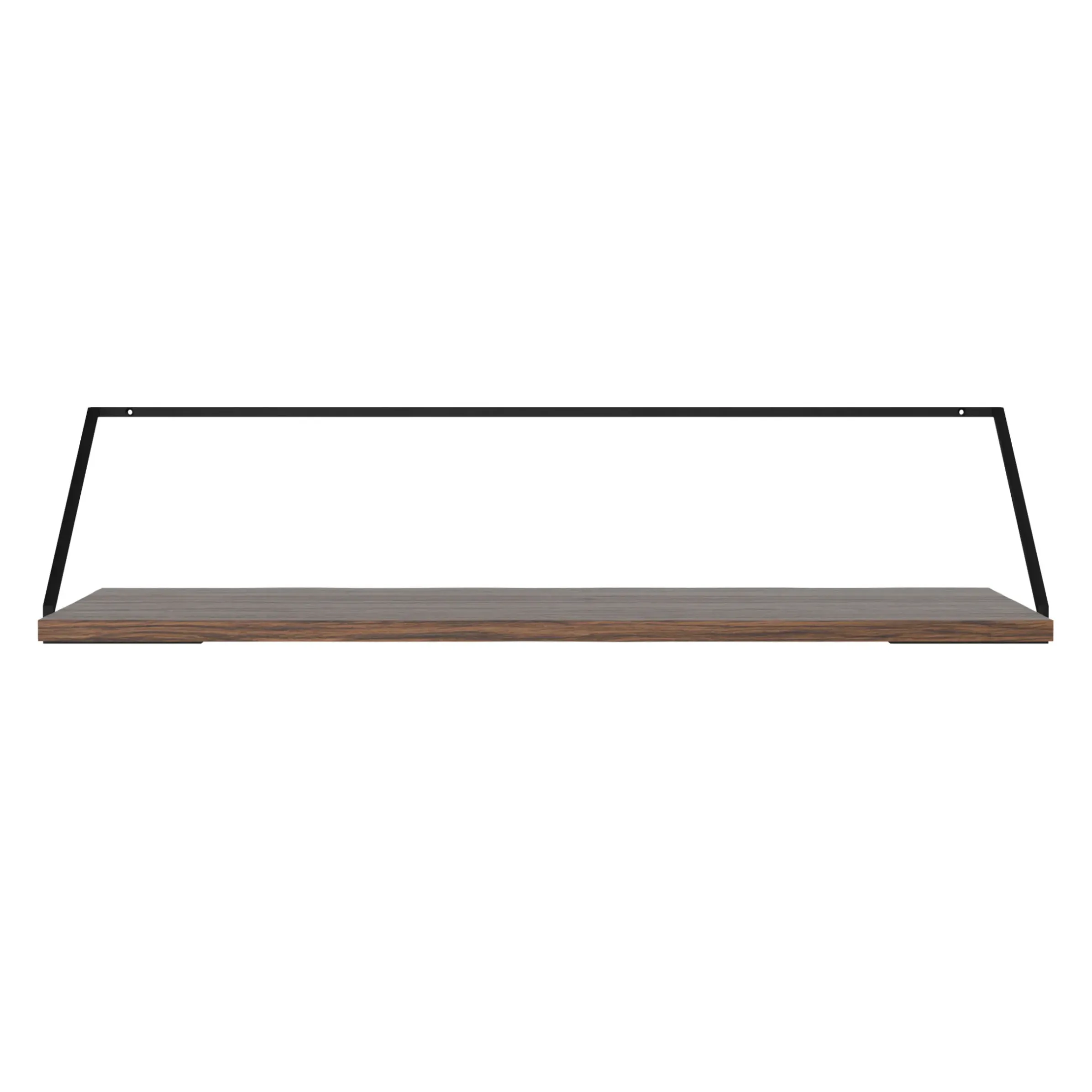 Bureau Rail Bois Naturel / Console - L 92 X Prof. 45 Cm - Menu