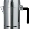 Cafetiere Italienne La Cupola Metal / 3 A 6 Tasses - Alessi