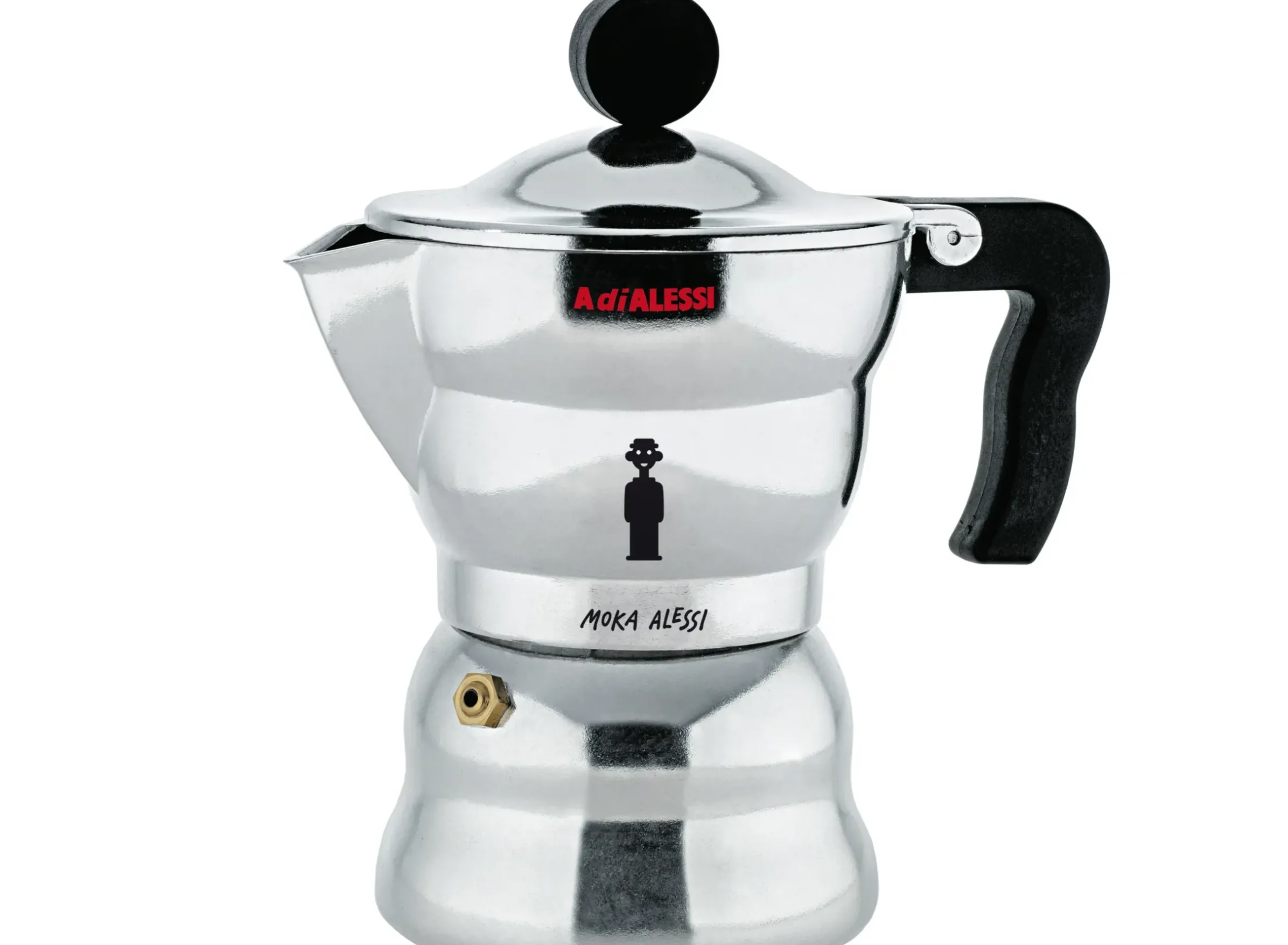 Cafetiere Italienne Moka Metal / 3 Tasses - Alessi