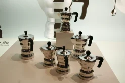 Cafetiere Italienne Moka Metal / 3 Tasses - Alessi